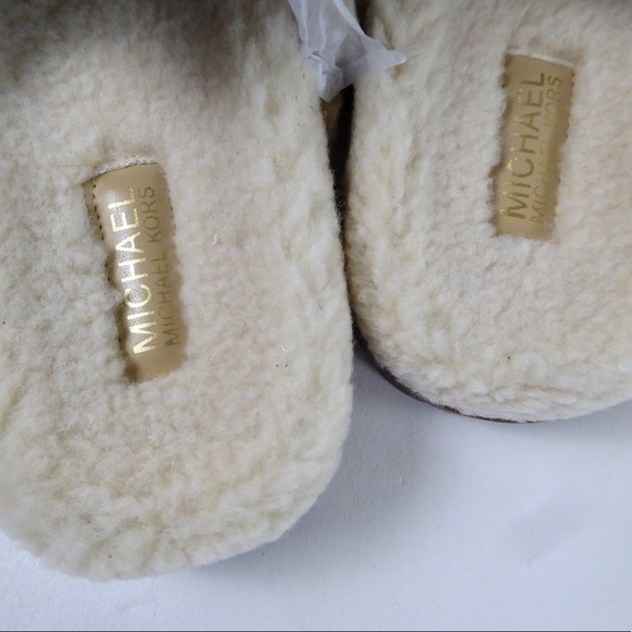 Michael Kors Judd Closed Toe Suede Leather Slip On Clog Lug Sole Slides NIB - Picture 5 of 10